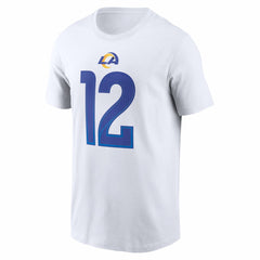 Puka Nacua Los Angeles Rams Player Name & Number T-Shirt - White | Nike online