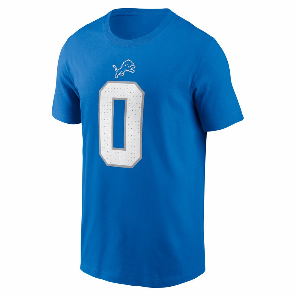 Jahmyr Gibbs Detroit Lions Name & Number T-Shirt - Blue | Nike cheap