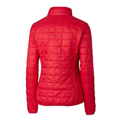 Atlanta Falcons Cutter & Buck Women's Helmet Logo Rainier PrimaLoft Eco Insulated Full-Zip Puffer Jacket - Red discount