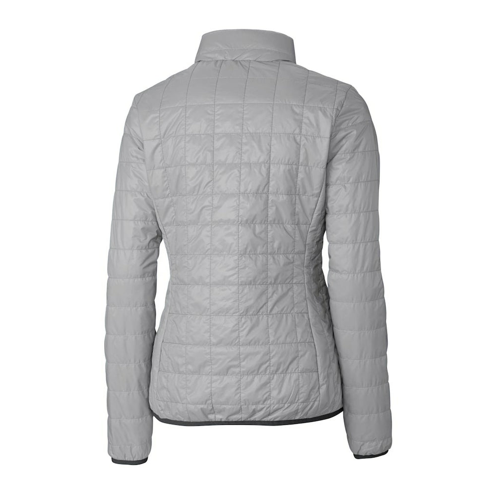 Baltimore Ravens Cutter & Buck Women's Helmet Logo Rainier PrimaLoft Eco Insulated Full-Zip Puffer Jacket - Gray cheap