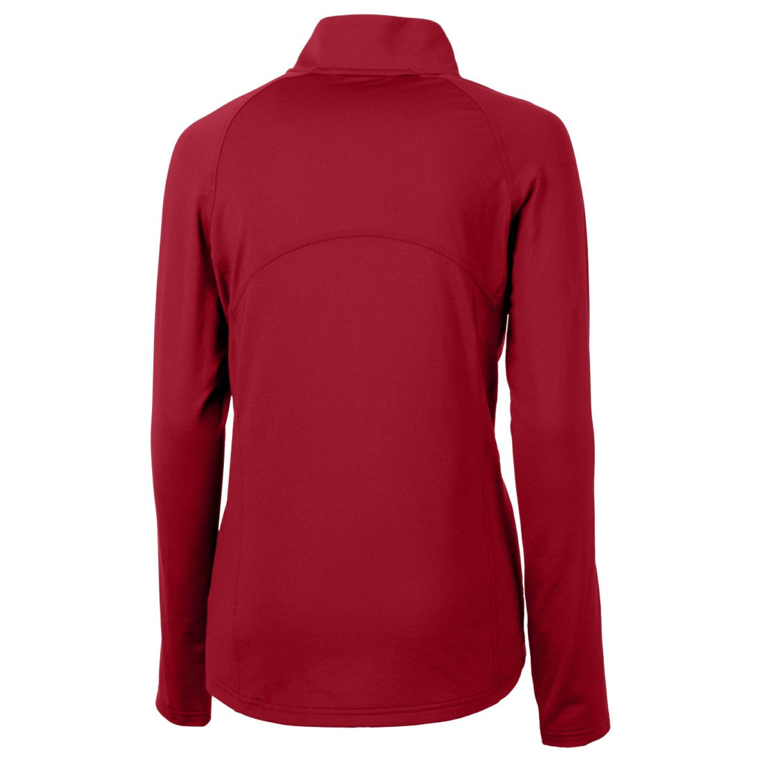 Houston Texans Cutter & Buck Women's Helmet Logo Adapt Eco Knit Stretch Recycled Half-Zip Pullover Top - Red outlet