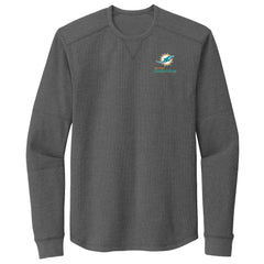 Miami Dolphins Dunbrooke Cavalier Thermal Long Sleeve T-Shirt - Heather Gray outlet