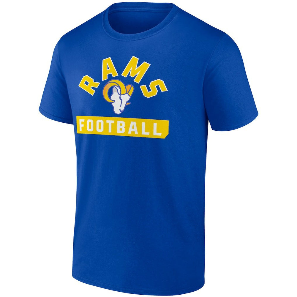 Los Angeles Rams Two-Pack 2023 Schedule T-Shirt Combo Set - Royal/White on sale