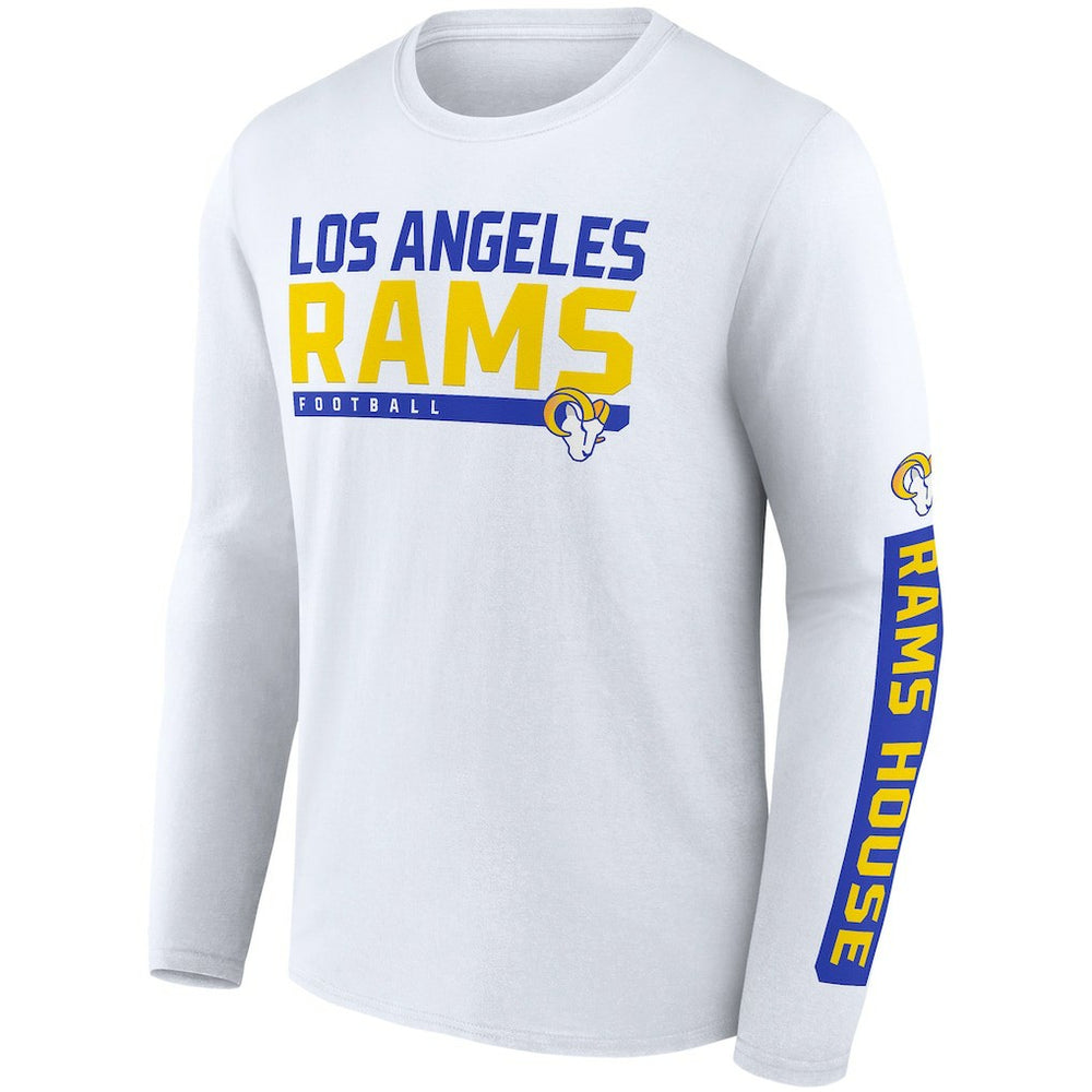 Los Angeles Rams Two-Pack 2023 Schedule T-Shirt Combo Set - Royal/White on sale