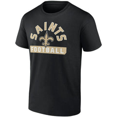 New Orleans Saints Two-Pack 2023 Schedule T-Shirt Combo Set - Black/White outlet
