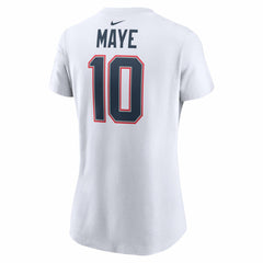 Drake Maye New England Patriots Women's Player Name & Number T-Shirt - White | Nike online