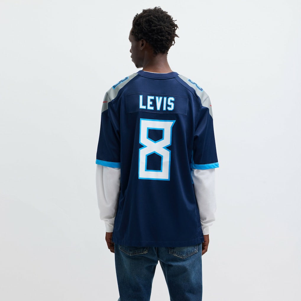 Will Levis Tennessee Titans Game Jersey - Navy | Nike online