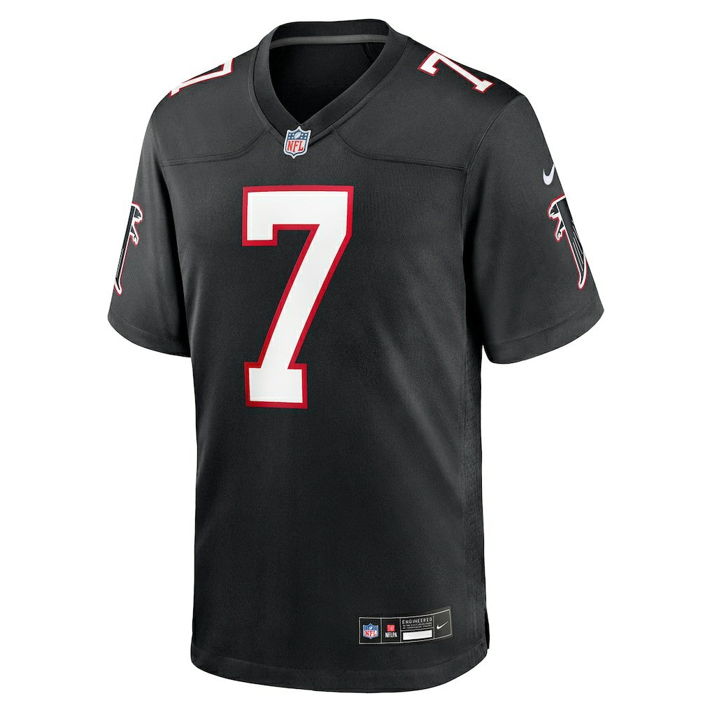 Bijan Robinson Atlanta Falcons Throwback Game Jersey - Black | Nike discount