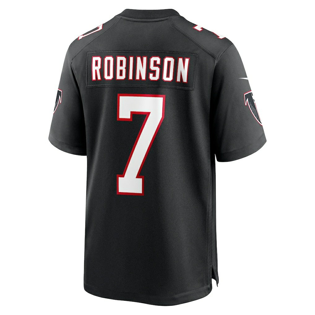 Bijan Robinson Atlanta Falcons Throwback Game Jersey - Black | Nike discount