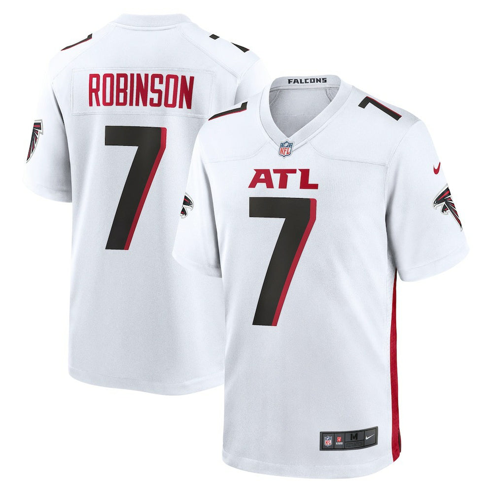 Bijan Robinson Atlanta Falcons Game Jersey - White | Nike on sale
