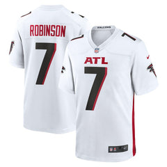 Bijan Robinson Atlanta Falcons Game Jersey - White | Nike on sale