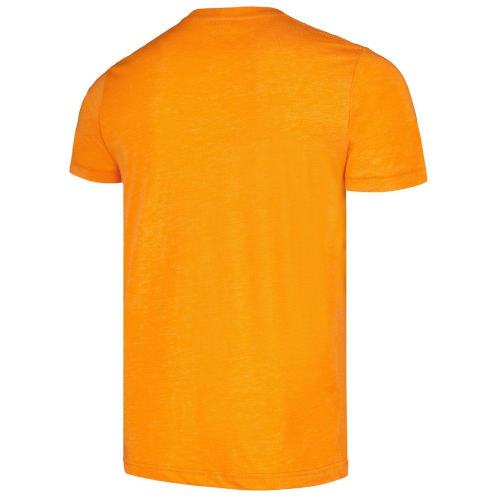 Baltimore Orioles Homage Eutaw Street Hyper Local Tri-Blend T-Shirt - Orange