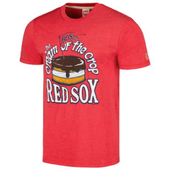 Boston Red Sox Homage Cream of the Crop Hyper Local Tri-Blend T-Shirt - Red
