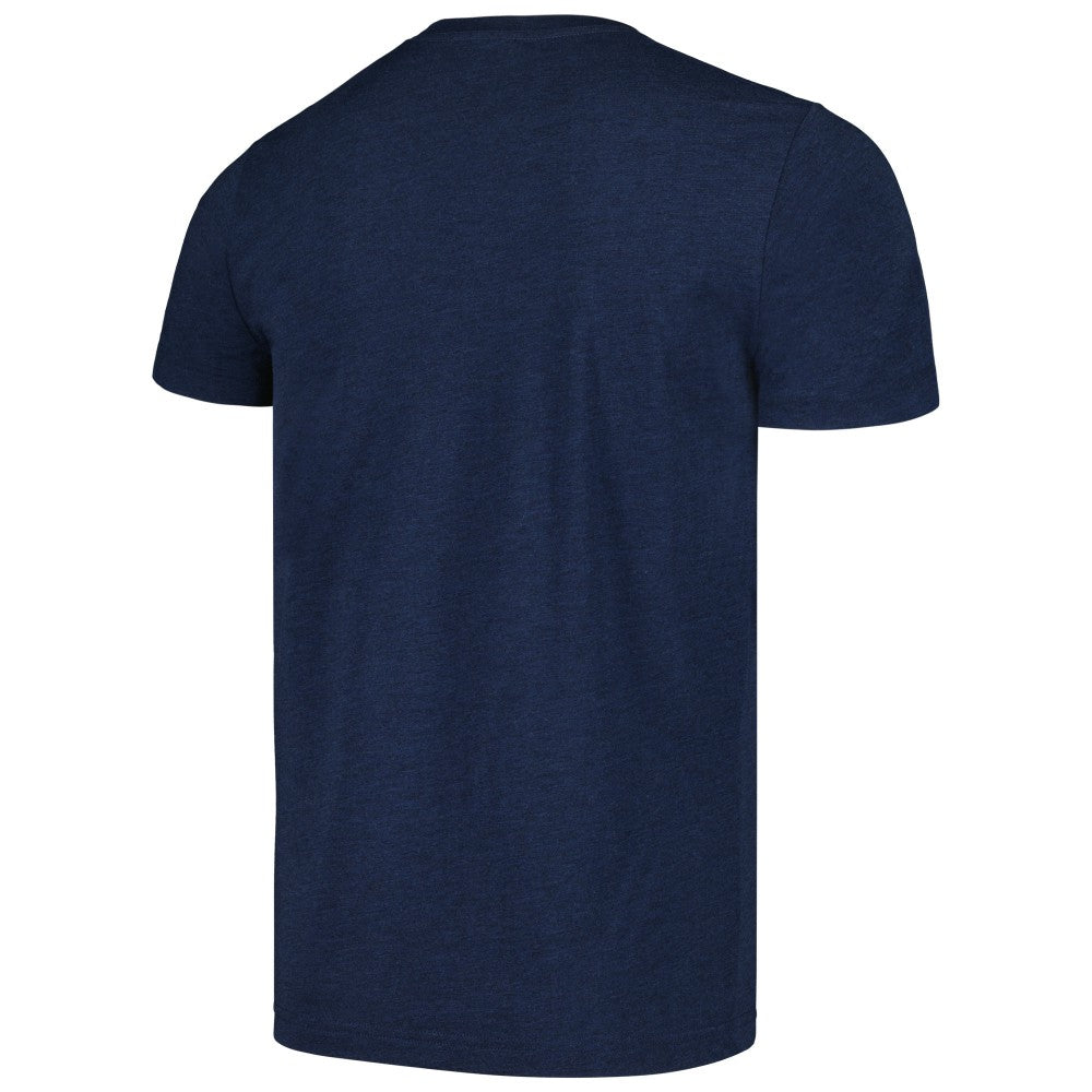 Milwaukee Brewers Homage Gangs All Here Hyper Local Tri-Blend T-Shirt - Navy