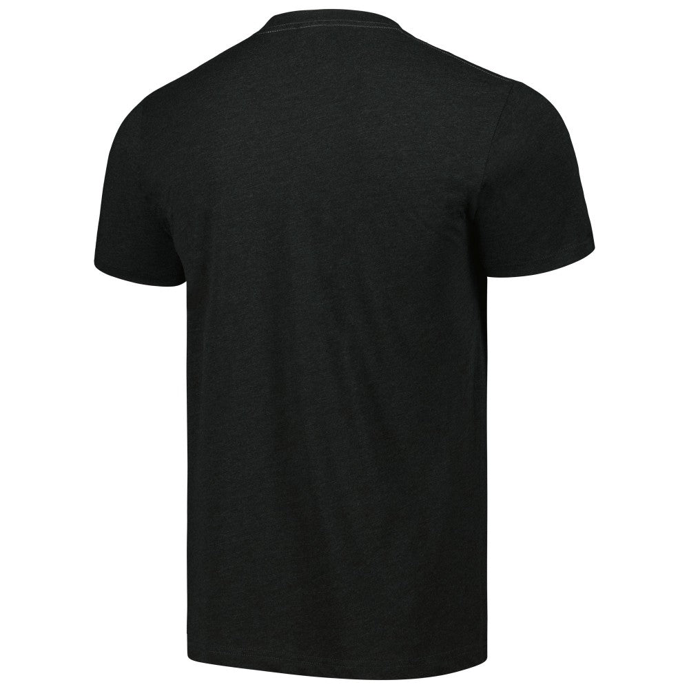 Miami Marlins Homage Doodle Collection Let's Go Fish Tri-Blend T-Shirt - Black
