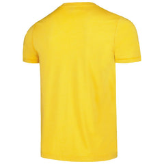 Pittsburgh Pirates Homage Doodle Collection We Are Fam-A-Lee Tri-Blend T-Shirt - Gold