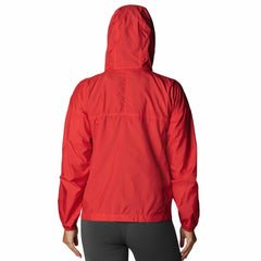 Cleveland Guardians Women's Flash Challenger Full-Zip Windbreaker Jacket - Red | Columbia