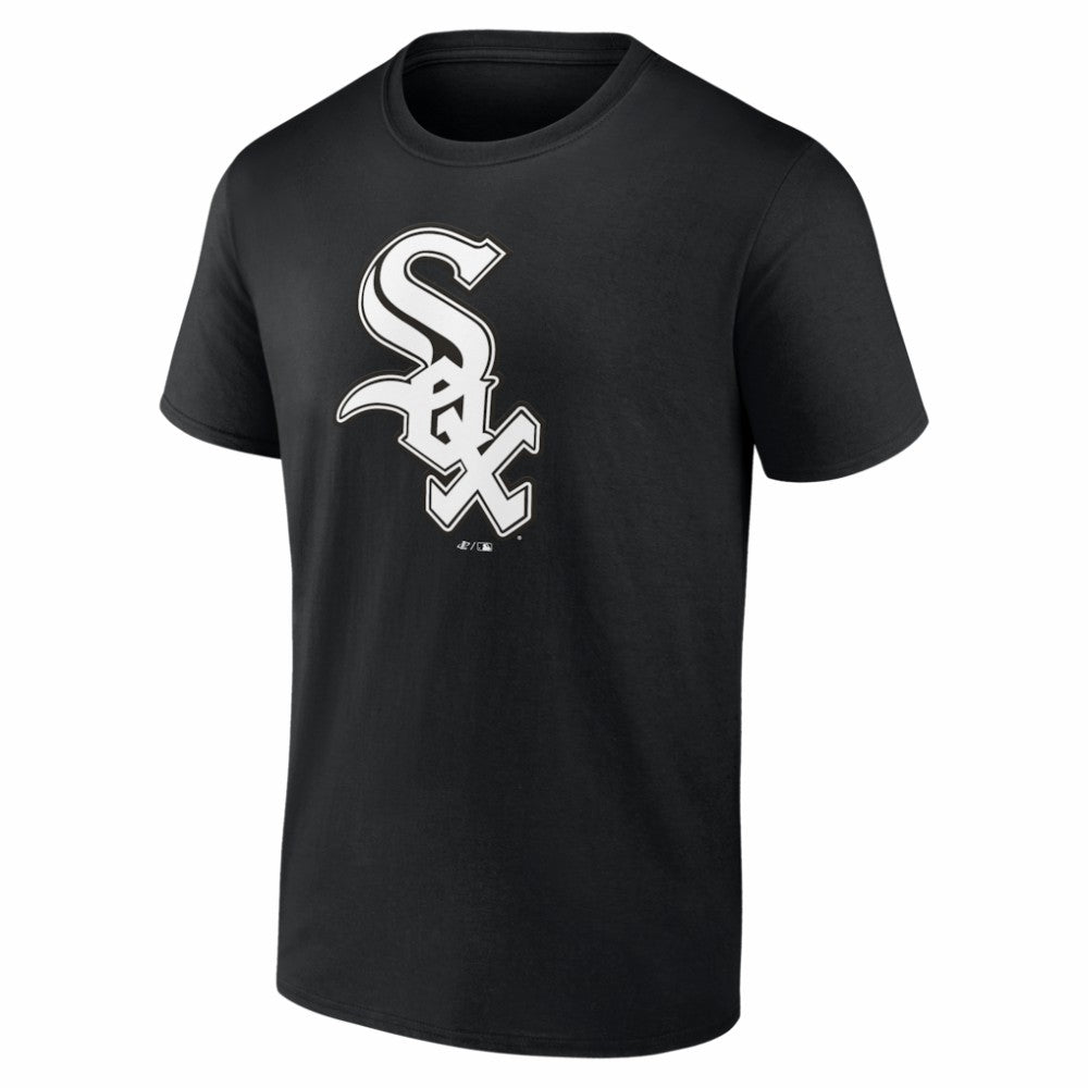 Chicago White Sox Logo Athletic Official Logo T-Shirt - Black