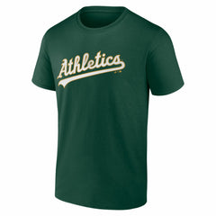 Athletics Logo Athletic Wordmark T-Shirt - Green