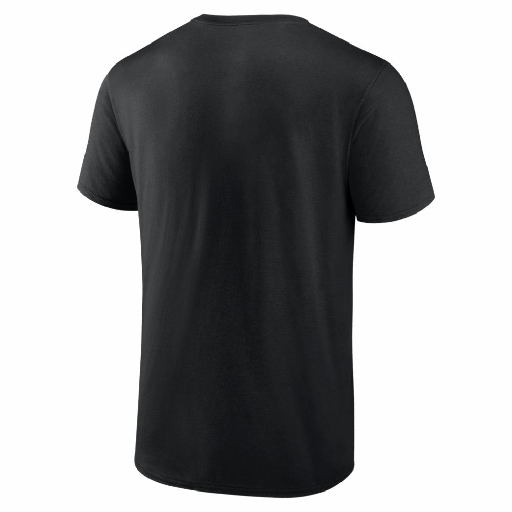 Miami Marlins Logo Athletic Wordmark T-Shirt - Black
