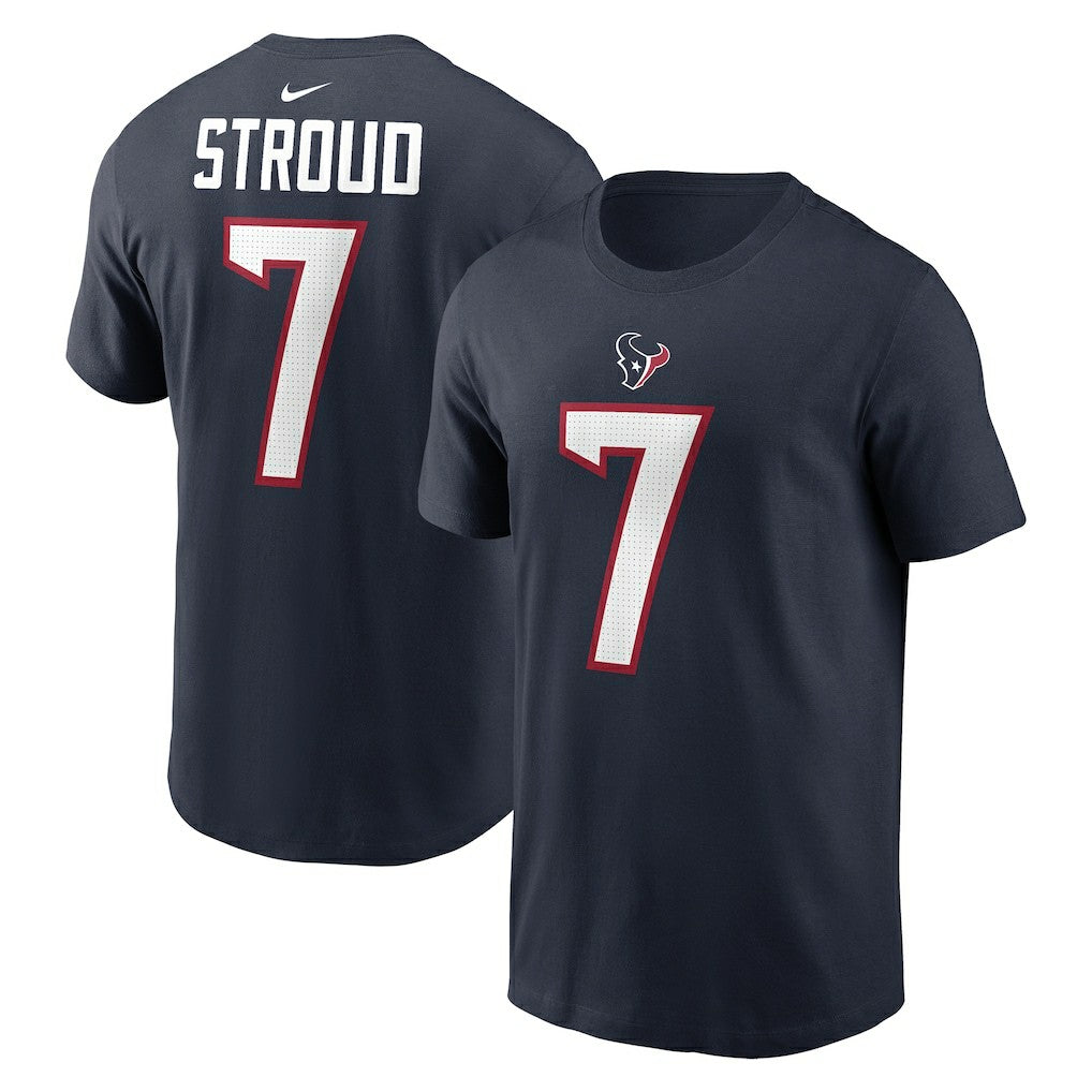 C.J. Stroud Houston Texans Player Name & Number T-Shirt - Navy | Nike discount