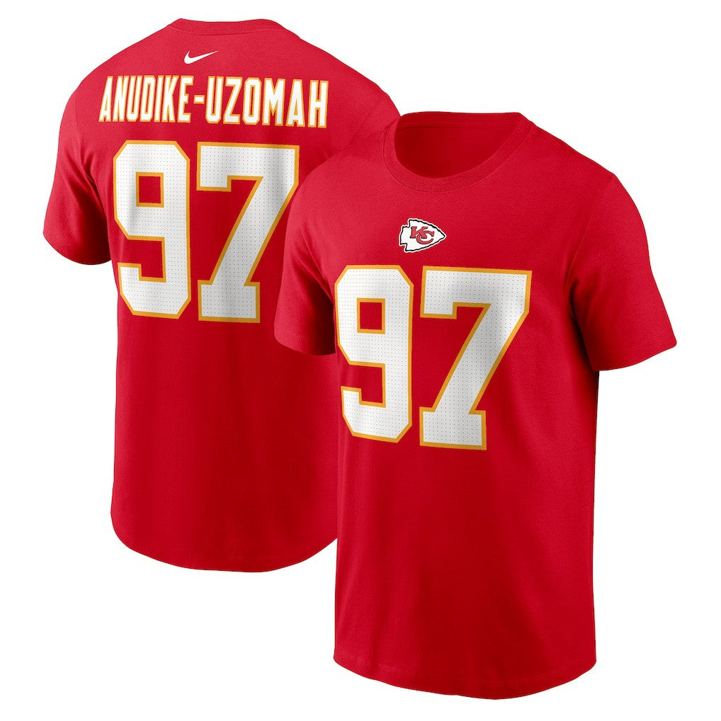 Felix Anudike-Uzomah Kansas City Chiefs Player Name & Number T-Shirt - Red | Nike discount