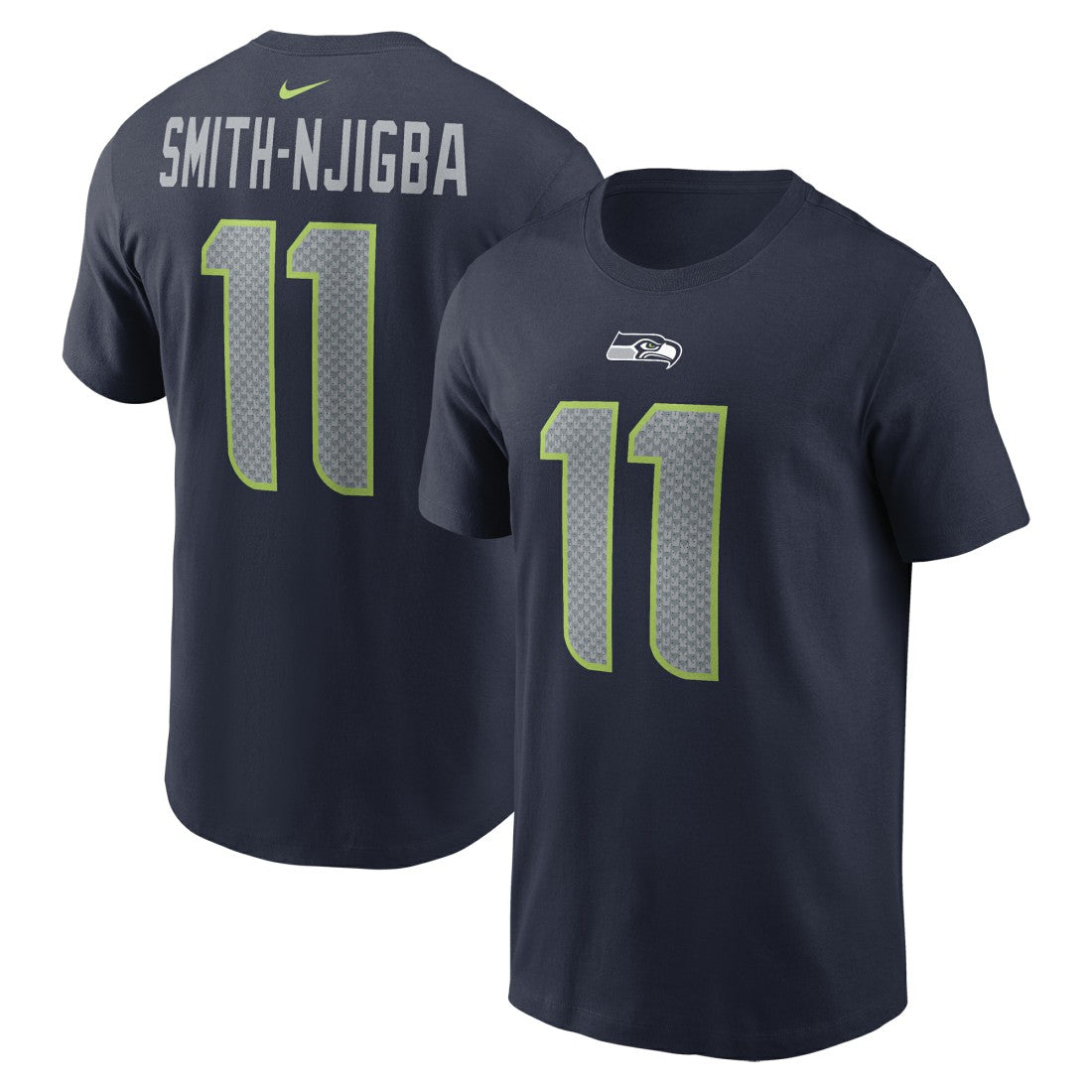 Jaxon Smith-Njigba Seattle Seahawks Player Name & Number T-Shirt - Navy | Nike outlet