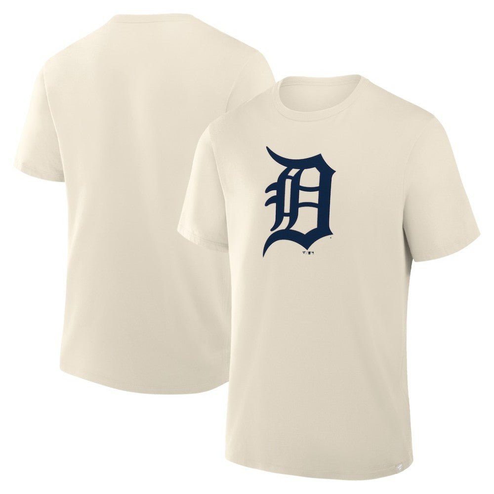 Detroit Tigers Primary Logo Legacy T-Shirt - Cream