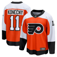 Travis Konecny Philadelphia Flyers Fanatics Home Breakaway Jersey Orange