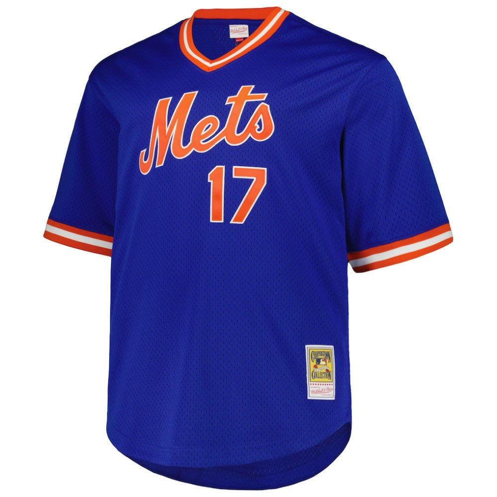 Keith Hernandez New York Mets 1986 Cooperstown Collection Mesh Pullover Jersey - Royal | Mitchell & Ness