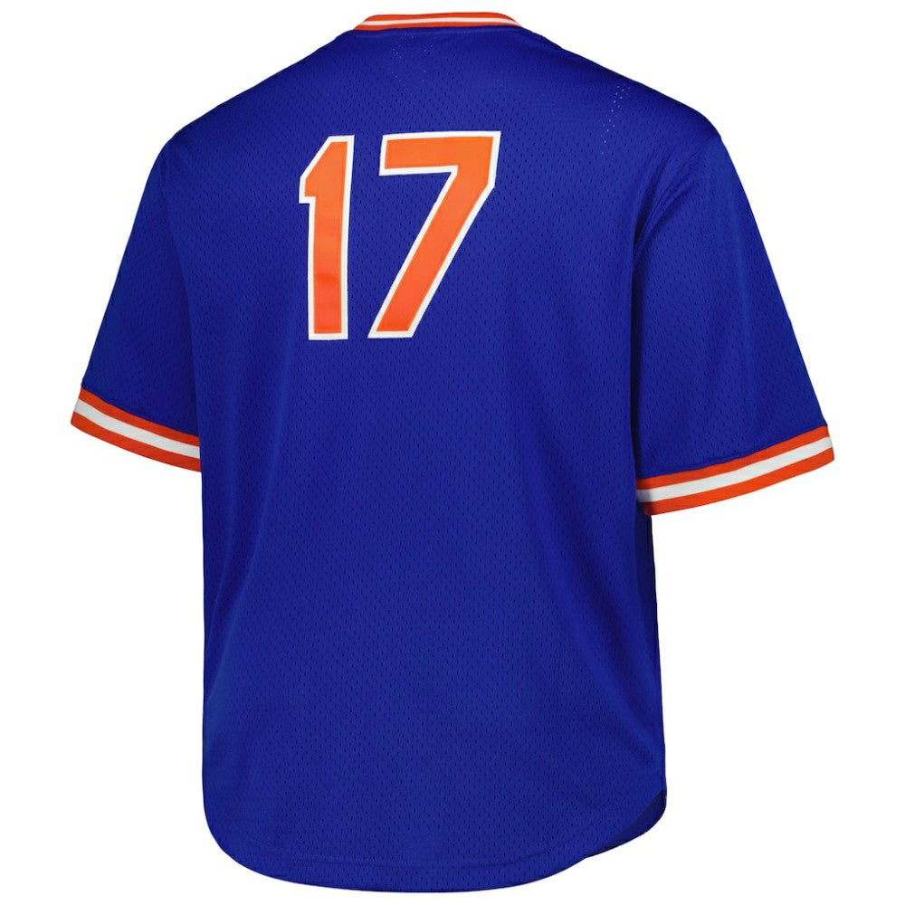 Keith Hernandez New York Mets 1986 Cooperstown Collection Mesh Pullover Jersey - Royal | Mitchell & Ness
