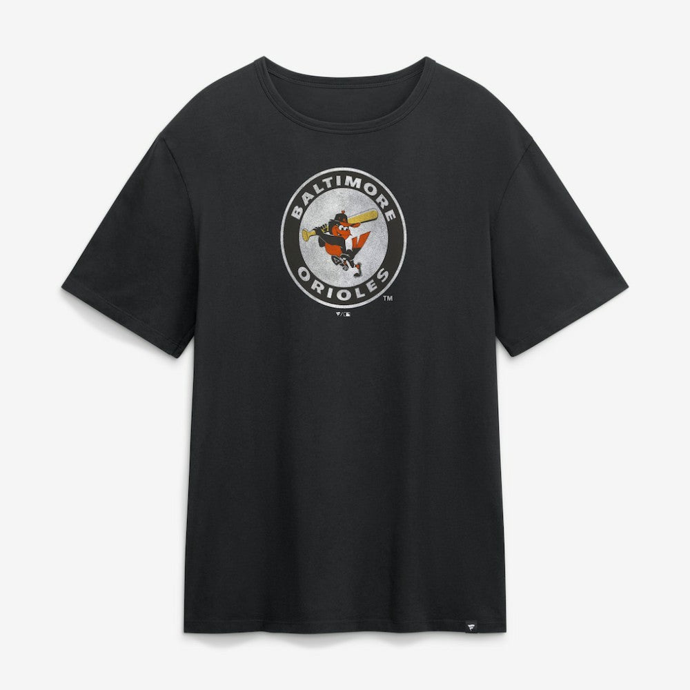 Baltimore Orioles Vintage Logo Legacy T-Shirt - Black