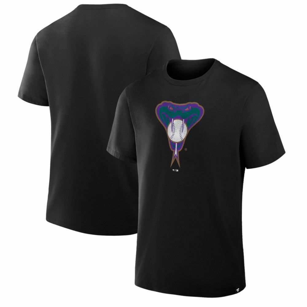Arizona Diamondbacks Vintage Logo Legacy T-Shirt - Black