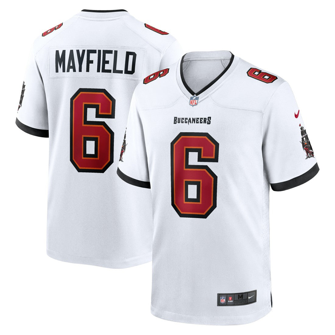 Baker Mayfield Tampa Bay Buccaneers Away Game Jersey - White | Nike cheap