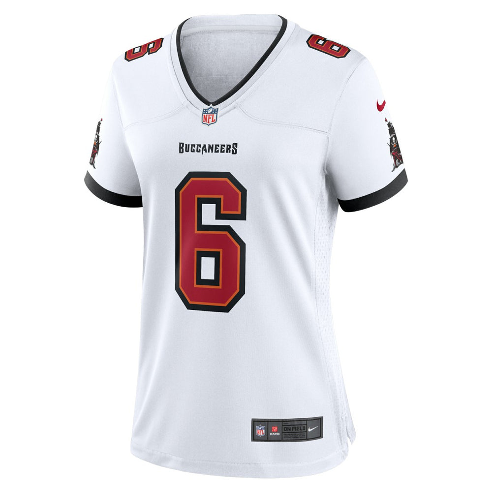 Baker Mayfield Tampa Bay Buccaneers Women's Away Game Jersey - White | Nike for sale
