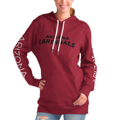 Arizona Cardinals G-III 4Her by Carl Banks Women's Extra Inning Pullover Hoodie - Cardinal outlet
