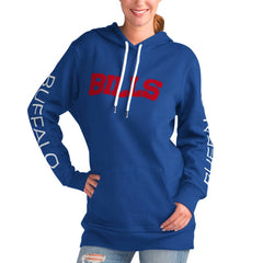 Buffalo Bills G-III 4Her by Carl Banks Women's Extra Inning Pullover Hoodie - Royal discount