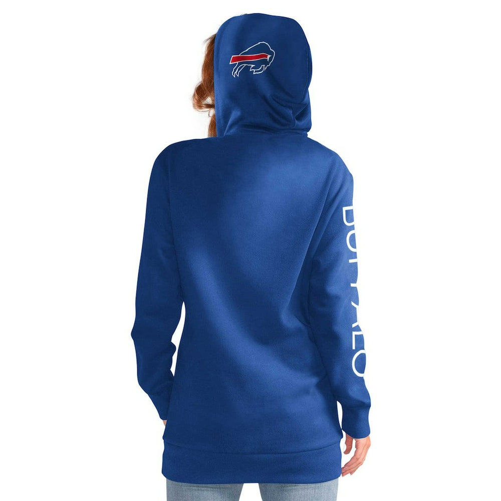 Buffalo Bills G-III 4Her by Carl Banks Women's Extra Inning Pullover Hoodie - Royal discount