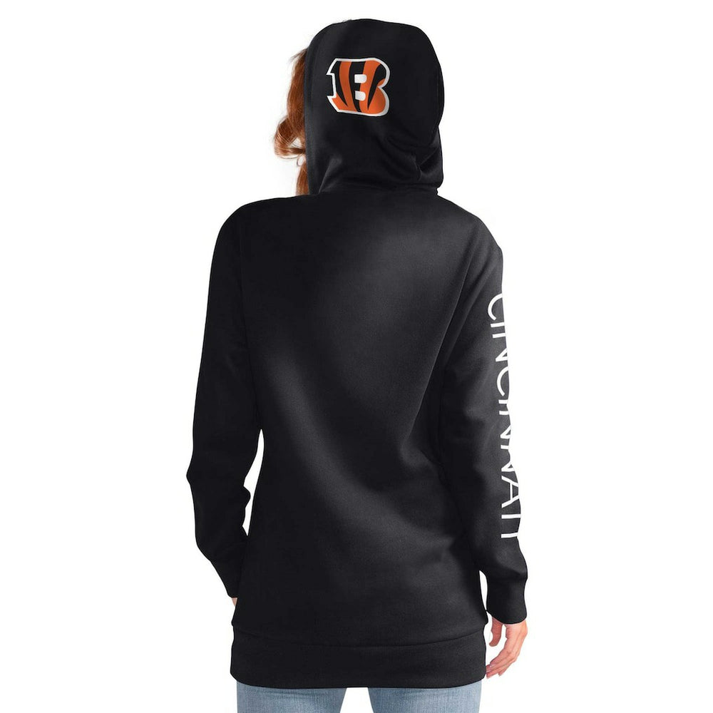 Cincinnati Bengals G-III 4Her by Carl Banks Women's Extra Inning Pullover Hoodie - Black online