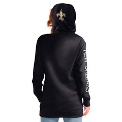 New Orleans Saints G-III 4Her by Carl Banks Women's Extra Inning Pullover Hoodie - Black discount