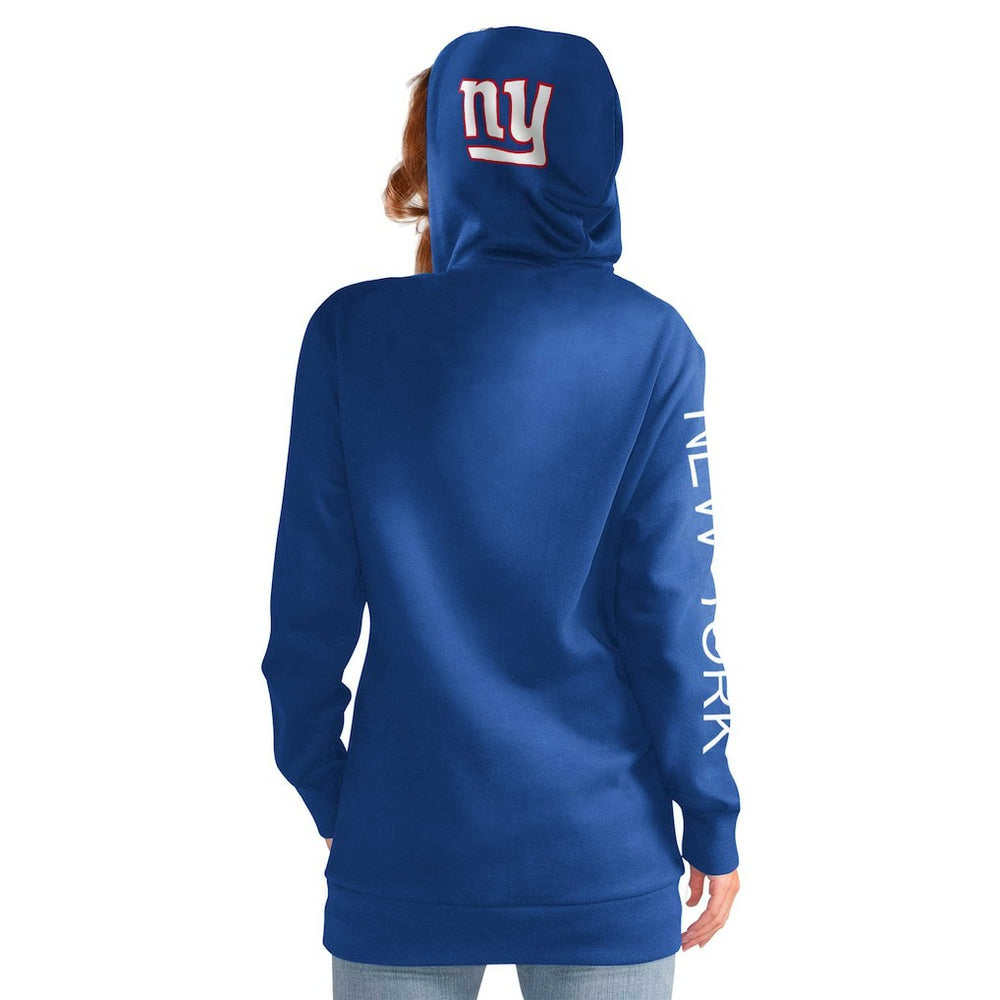 New York Giants G-III 4Her by Carl Banks Women's Extra Inning Pullover Hoodie - Royal sale