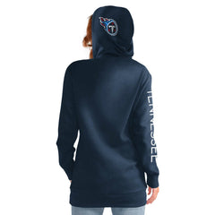 Tennessee Titans G-III 4Her by Carl Banks Women's Extra Inning Pullover Hoodie - Navy on sale