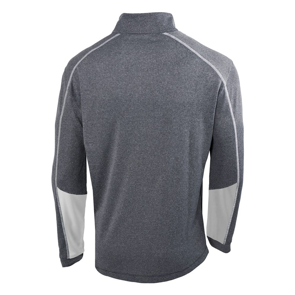 Milwaukee Brewers Omni-Wick Shotgun 2.0 Quarter-Zip Pullover Top - Charcoal/White | Columbia