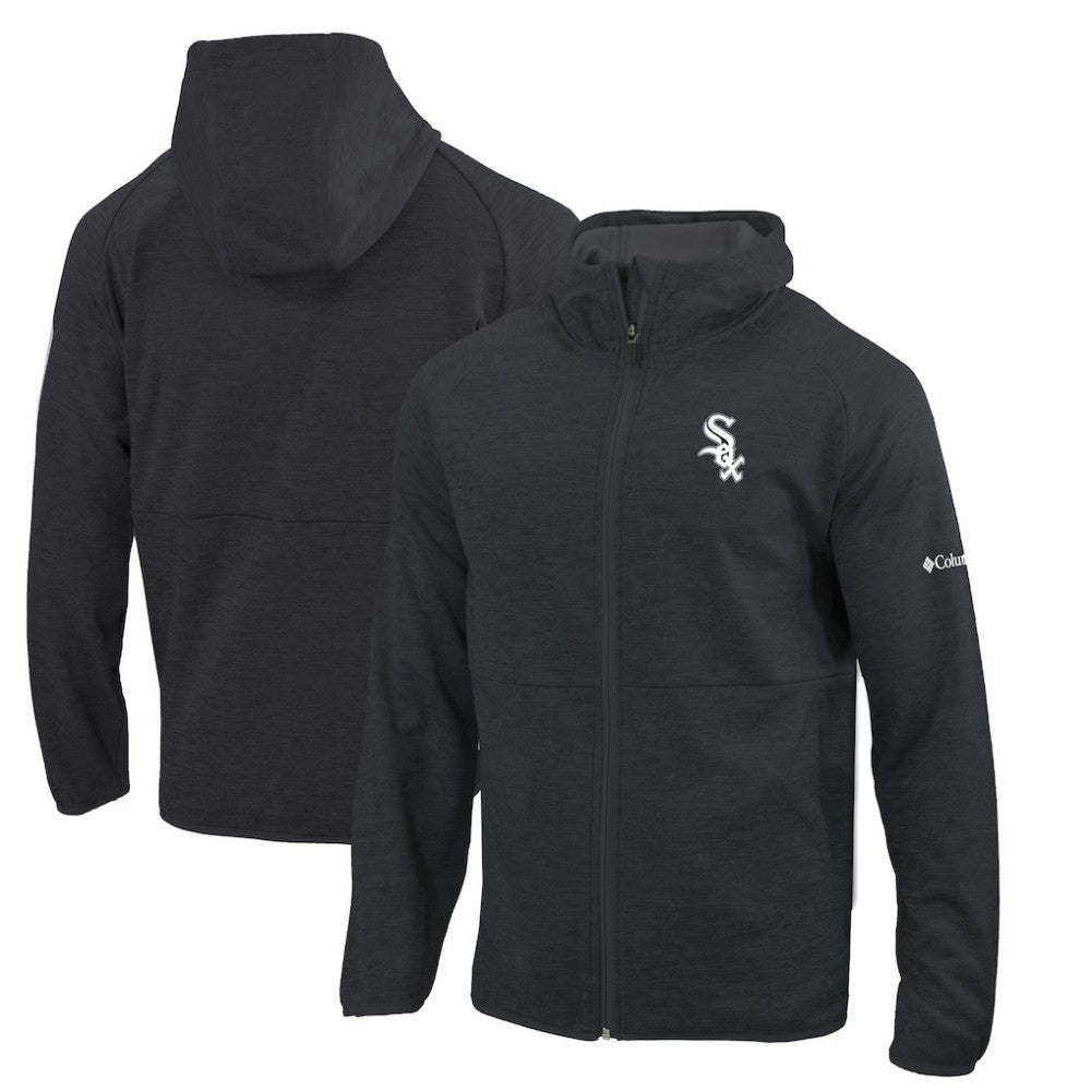 Chicago White Sox Omni-Wick It's Time Full-Zip Jacket - Black | Columbia