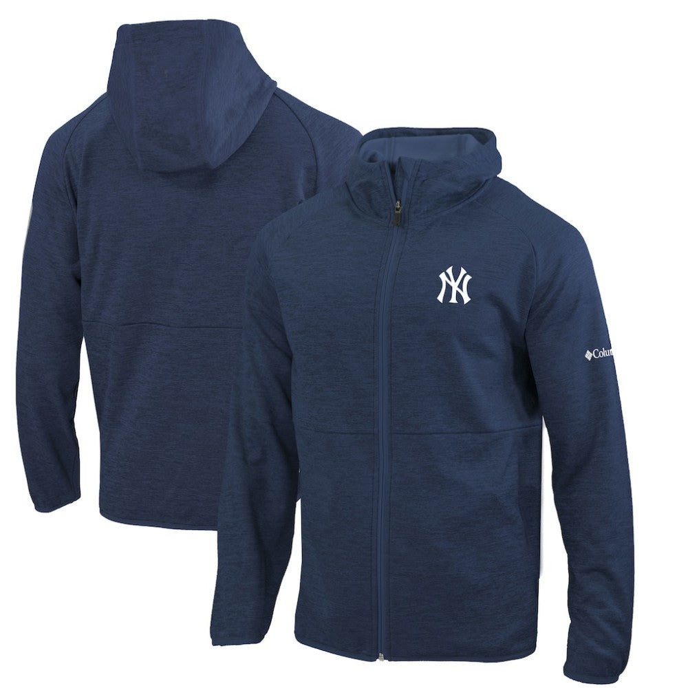 New York Yankees Omni-Wick It's Time Full-Zip Jacket - Navy | Columbia