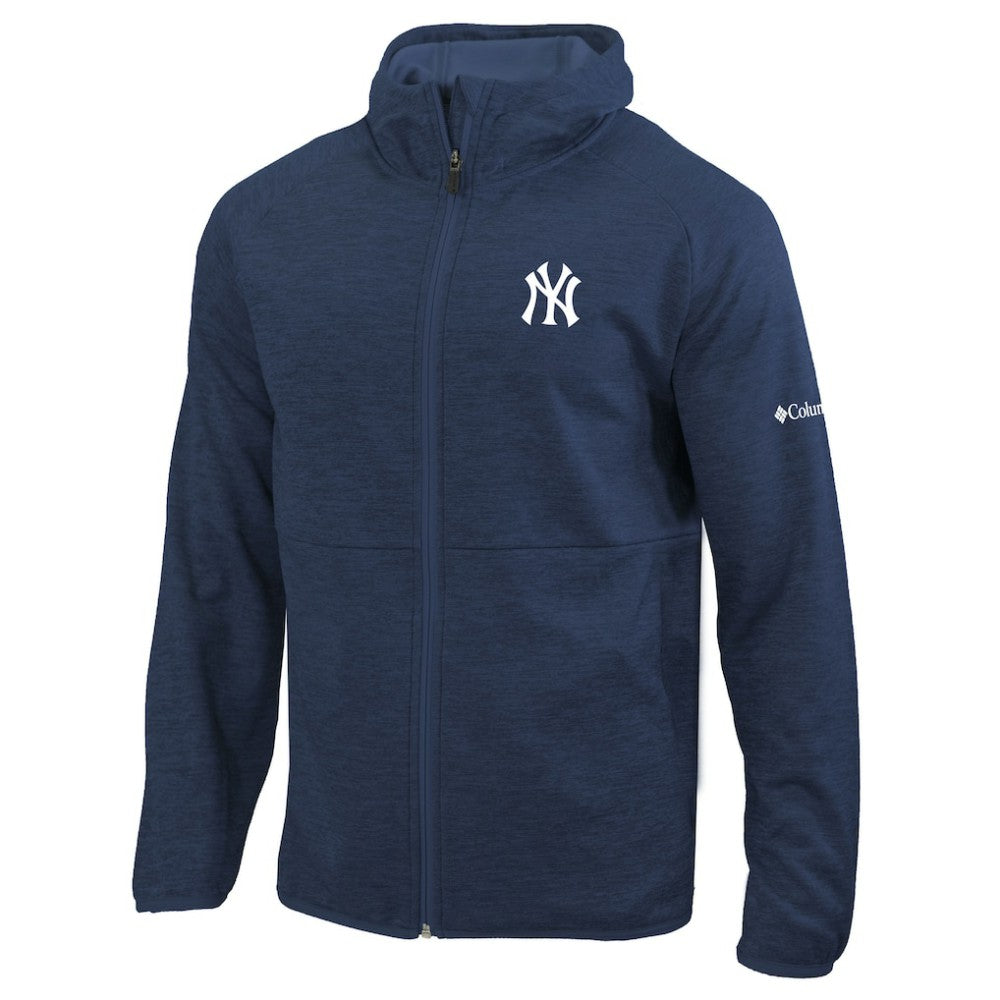 New York Yankees Omni-Wick It's Time Full-Zip Jacket - Navy | Columbia