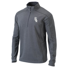 Chicago White Sox Omni-Wick Shotgun Quarter-Zip Pullover Top - Heather Gray | Columbia