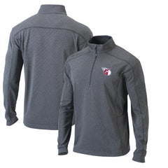 Cleveland Guardians Omni-Wick Shotgun Quarter-Zip Pullover Top - Heather Gray | Columbia
