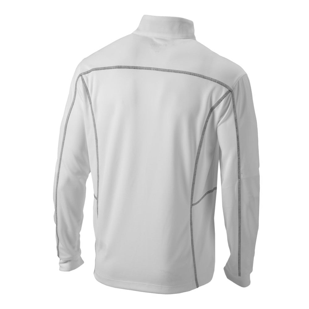 Milwaukee Brewers Omni-Wick Shotgun Quarter-Zip Pullover Top - White | Columbia