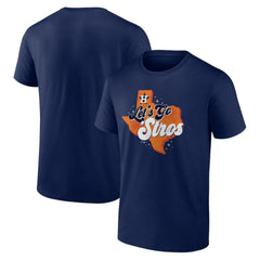Houston Astros Hometown Collection Texas Scripty T-Shirt - Navy